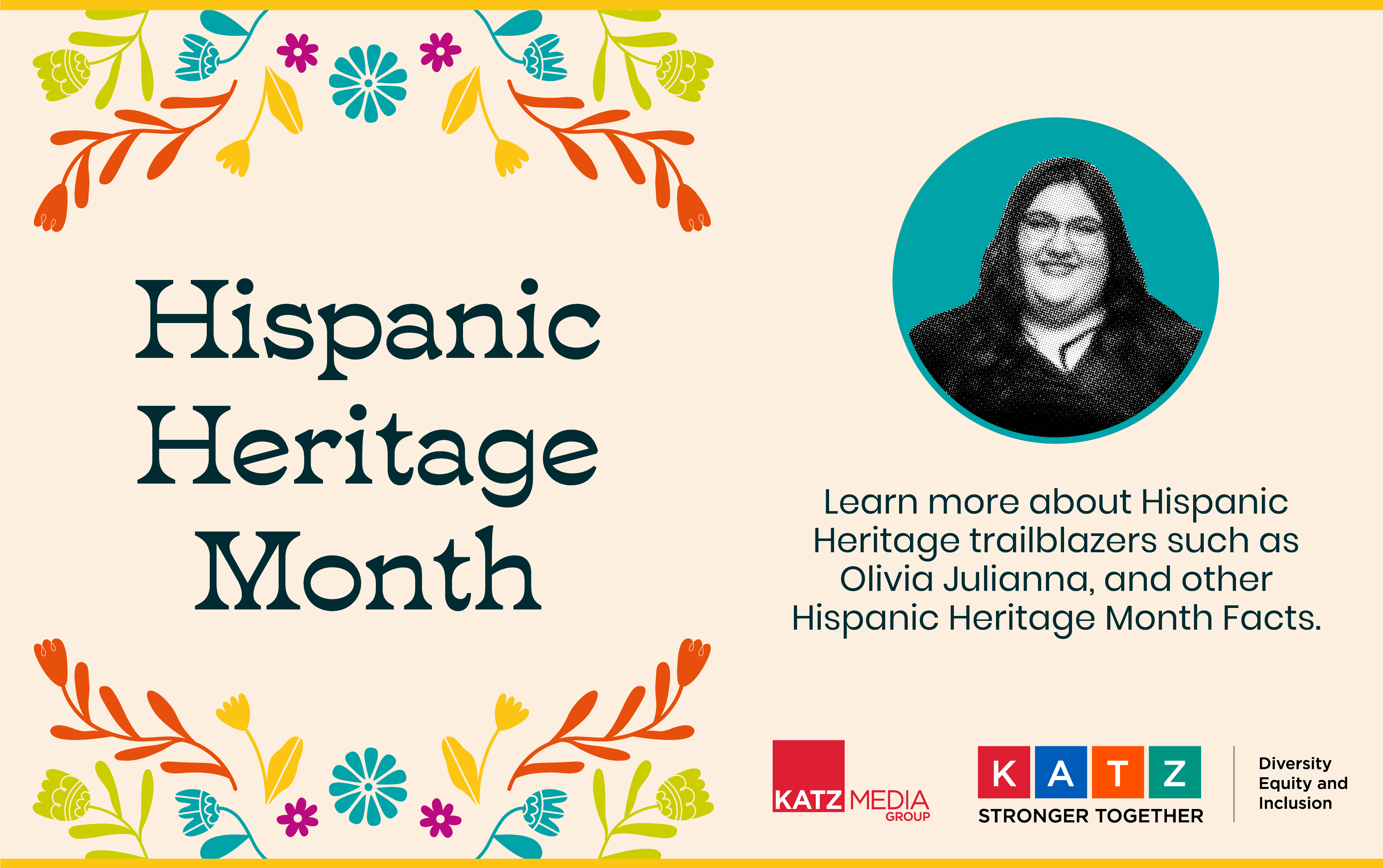 Katz Celebrates Hispanic Heritage Month: Part 2 of 3