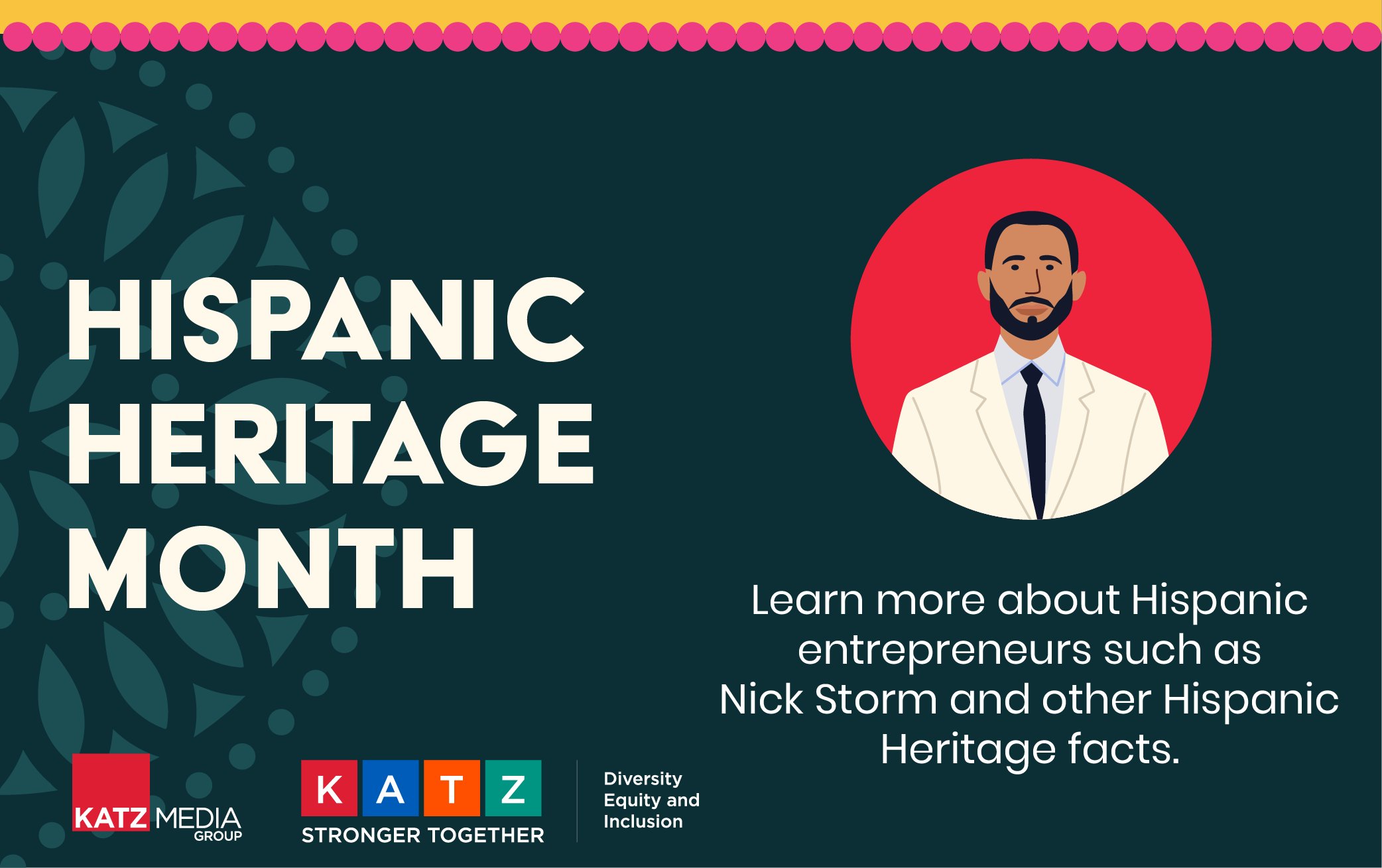 Katz Celebrates Hispanic Heritage Month: Part 1 of 3